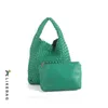 Handbags High Quality Bags Lockstitch Hand Woven Bags Vegetable Baskets Children Mother Bags 220426
