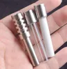 Rökning 510 Byte Tråd Titan Keramisk Quartz Tips Nail För Glas Bong Micro Nectar Collector V4 Kit