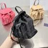 Bolsas escolares femininas de náilon 3 cores estilo mochila estilo alta qualidade bolsas correntes alças bolsa cáqui mochilas clássicas mini sacolas