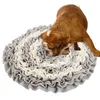 Hundar Snuffle Mat Pet Leak Food Anti Choking Cat Training Filt Noses Sniffing Fleece Pads Pad LJ201028