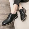 New Pointed Gold Black Mixed Patchwork Oxford Shoes For Men Formal Wedding Prom Dress Homecoming Party Pageant Zapatos Hombre