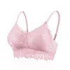 Bustiers Corsets Seamfless Sexy Lace Bra Gathers Wireless Sling Beautiful Beauty Recial