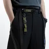 Paski WhyWorks Funkcjonalny nylonowy pas Y03 Magnetyczna klamra 21SS Akcesoria ninjawear streetwearbearbearts