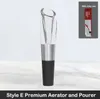 Sublimation Bar Verktyg Vin Aerator Pour Premium Aperating Decanter med tulpanform för hemfamiljens julklapp