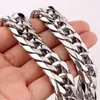 Chains Cuba Link Chain On Neck Punk Big Necklaces Mens Stainless Steel Long Necklace Gifts For Male Accessories WholesaleChains