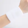 1 st färgglad bomull unisex sport svettband armbands handledsskydd gym som kör sport säkerhets handledsstöd