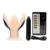 Giochi per adulti Plug anale Vibratore Scossa elettrica Massaggio prostatico Stimolazione elettrica Giocattoli sexy per le donne Apertura di testa