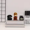 Decorative Objects & Figurines Creative Vintage Radio Mini Resin Crafts Phonograph Camera Piano Model Nostalgia Living Room Home Decor Po Pr