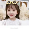 Summer Girl Boys Cute Animal Cartoon Flower Wings Outdoor Sunglasses Children Vintage Protection Classic Kids 220705