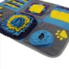 Tapis à renifler pour animaux de compagnie, jeu d'alimentation interactif pour chiens, pour l'ennui, encourage les compétences naturelles de recherche de nourriture pour chats, bol pour chiens, utilisation en voyage, distributeur de friandises pour chiens