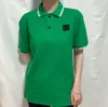 Herrendesigner Polos -Shirts für Mann Frauen High Street mit Abzeichen Patches Sommerbuchstaben Drucken Polo -Marken Kleidung Cottom Clothing T -Shirts