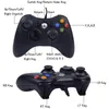 Kontroler gier joystick USB GamePad dla Microsoft Xbox 360 PC Windows 7/8/10 z logo i opakowaniem detalicznym Dropshipping