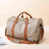 HBP Duffel Bags Fitness Bag torr våt Separation Handväska Kvinnor Oxford Tyg Sports Travel Big Capacity Yoga Bag 220806