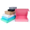 Emballage cadeau 5 pièces/10 pièces/boîte kraft en gros couleur paquet Carton petites perruques blanc 3 couches ondulé taille cadeau