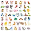 100PCS Skateboard Stickers various cartoon animals For Car Baby Scrapbooking Pencil Case Diary Phone Laptop Planner Decoration Book Album Kids Toys DIY Decals