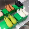 rubber candy-colored short Martin shoes Plastic Candy Color Rubber Sandal Rain Boots Waterproof and non-slip Beach Sandals