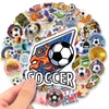 50 PCS football Skateboard Autocollants football trophée Pour Voiture Bébé Crayon Cas Journal Téléphone Ordinateur Portable Planificateur Décoration Livre Album Enfants Jouets DIY Stickers