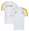 Polos pour hommes Nouveau T-shirt F1 Racing Fan Été Col rond Manches courtes Formule 1 Team T-shirt Hommes et femmes Plus Taille T-shirts imprimés Jersey Personnalisable L3c1