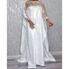 Ethnische Kleidung Weiße Afrikanische Stil Kleider Für Frauen 2022 Plus Größe Robe Africaine Femme Kleidung Abaya Dubai Boubou Kaftan Maxi D5157396