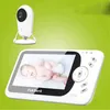4,3 tum trådlös video Baby Monitor sitter Portable Baby Nanny Security Camera IR LED Night Vision Intercom