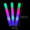 Décoration de fête 20/50 pc Lumin-up mousse LED Sticks Softs Batons Glow Wands Cheer Tube clignotant Concert fluorescent dans les fournitures sombres