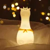 Nattljus söt giraffljus med halsduk Alla hjärtans dag present flickvän födelsedagsöverraskande gåvor kreativa hjärtvärmande hustru närvarande