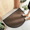 Carpets Japanese Style Home Entrance Door Mat Waterproof Semi-Round Welcome Front Outdoor Patio Area Rug WaterproofCarpets