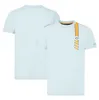 F1 Team Racing Suit T-shirt Formel 1 Driver T-shirts Kort ärm Summer Men Kvinnor O-hals Casual Tee Quick Dry Car Fans Jersey Tops