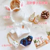 20cm vêtements de poupée joli chapeau sac cartable costume poupées accessoires pour notre génération Corée Kpop EXO idol poupées cadeau bricolage jouets YIBO 220810