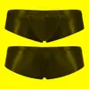 Underbyxor Mens exotiska underkläder Underkläder Solid Color Low Rise Briefs Elastic Waistband Man Stretchy For Pool SwimeWearunderpants