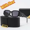 2022 Mens 선글라스 디자이너 선글라스 여성용 옵션 최고 품질의 편광 UV400 보호 렌즈(상자형 선글라스 포함)