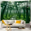 Tapestry Mountain Sea Jungle Carpet Wall Hanging Bohemian Nature Landscape Psyc