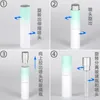 8 ml Gradient Färg Parfymflaska Portable Mini Refillable Bottle Empty Pump Bottles Spray Atomizer Travel Cosmetic Containers