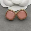 Designers Pink Earrings Brand stud Earring Suitable For Womens Fashion Jewelry High Quality Jewelry Wedding Festival