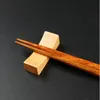 New Fashion Chinese Wooden Chopsticks Tableware Anti-skid Household Wooden Set Chopsticks Holder Cutlery Gift Box