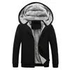 Trui Heren Jas Mannen kleding fleece gevoerde hoodies mannen zip up hoodie l220730