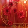 Artificial Peony Wedding Party Decoration Large Flower Show Props Fake Flowers Diy Flower Bakgrund Väggdekoration 220621307E