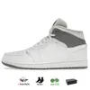 1s High Basketballschuhe Mode Damen Herren Jumpman 1 Designer Sneakers Paris White Surfaces Patent Bred Green Dark Mocha University Blue Cactus Jack Trainer Sport