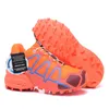 Womens Sneaker 4S Speedcross 4 III CS Trail Running أحذية عالية الجودة كارمين ثلاثي الأسود الأرجواني الركض المشي في الهواء الطلق مدرب غير رسمي 259p