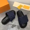 Women Slippers men black Scuff Flat Sandals Pool Pillow Mules Sunset Padded Front Strap Fashionable Easy-to-wear Style Slides Fuchsia