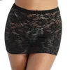 Nxy Sexy Unterwäsche mit durchsichtigem Kant-Rokken-Modus Bloem Patroon Sexy Dessous Mid Taille Elastisches Taillenband Minirok Damen-Kostüme 0401