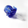 Rauchpfeifen und Bongs Zubehör 14 mm 18 mm Schüssel Glas Octopus Style Dicke Pyrex-Schalen mit buntem Tabakkraut für Wasserbong-Dab-Rig