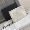 10A diseñador hecho a mano mini niki Bolsos de hombro mujer bolso cruzado bolso de mensajero de cuero genuino solapa con caja original 583103