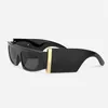 Skrzyżowane okulary przeciwsłoneczne duże metalowe złote logo logo super mężczyzn szklanki słoneczne litera łącząca 4412 Modna droga pasa startowa chroni oczy Oczy Uv400 najwyższej jakości soczewki