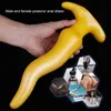 Erotica Anal Oyuncaklar Kadınlar /Erkekler İçin Yeni Fiş Seks Mastürbator Dildo Strapon Uzun Büyük Butt Plug Giyilebilir uyarılabilir vajinal eşek 220507