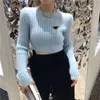 Designer Woman Sweaters Women Sweater Short Style Knits T -stukken voor Lady Slim Jumpers Shirt Design W9M7