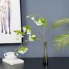 Simulation Morning Glory Flower Home Decor Fake Plant Branch Office Table Display Silk Flower Bouquet Wedding Supplies