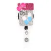 20 PCS/Lot Fashion Key Rings Mix Mix Save Lives CRNA Scrub Life Medicine Pill Pill Rhinestone Badge Cenl