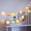 Strängar söta barns sovrum dekoration hängande lampor stjärnor och moln sträng semester dagis layout liten färgbelagd led