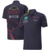 F1アウトドアレーシングポロシャツフォーミュラワンチーム2022夏の新しいファンアウトドアショートスリーブカジュアルスポーツトップ特大のTシャツCusto5474758